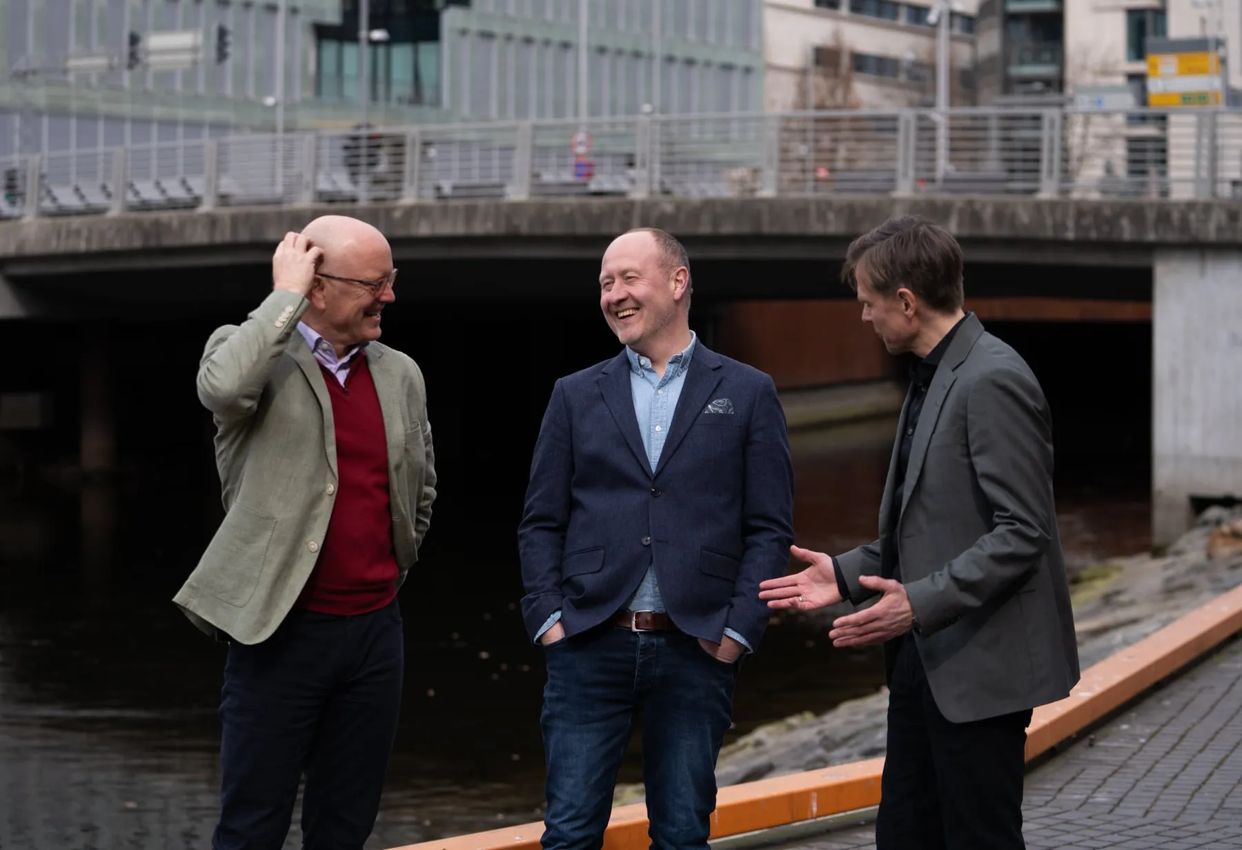 Øyvind Vederhus, Stein D. Wesenberg og Christopher Mortensen